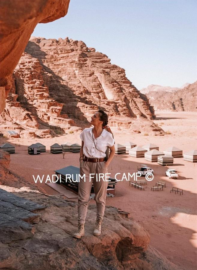Wadi Rum Fire Camp Exterior photo